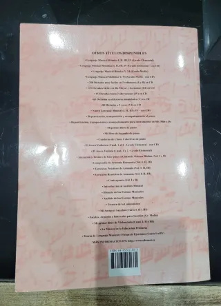 Libro Teoría Musical y Ejercicios