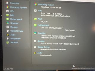 Dell Latitude 7400 Plata