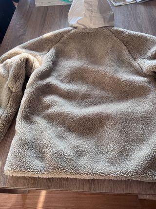 Abrigo Puma Beige Sherpa unisex