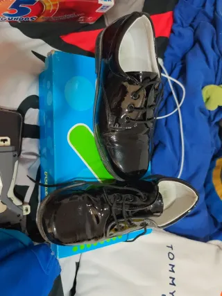 Zapatos de vestir niño charol