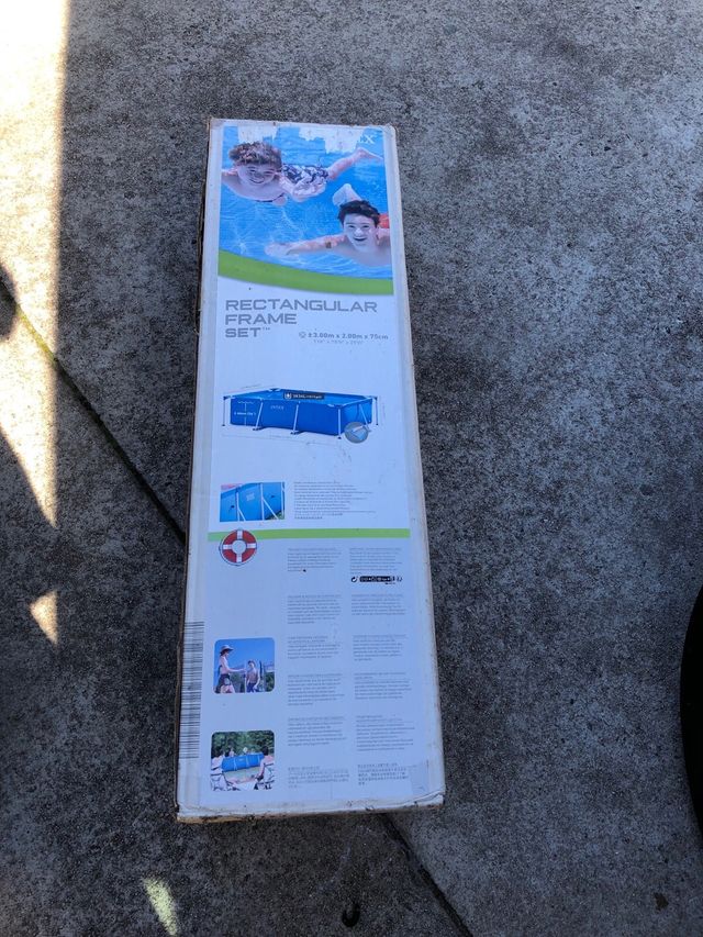 Piscina desmontable con depuradora