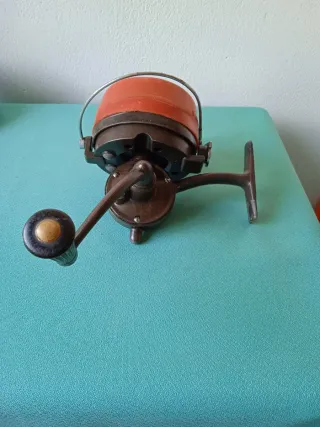 Carrete de pesca vintage