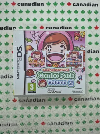 NUEVO Cooking Mama World Combo Pack 2