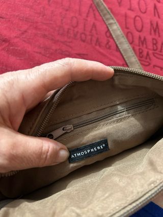 Bolso bandolera marrón