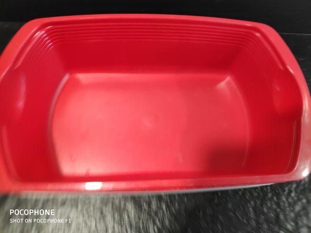 Lote 2 Cajas Rojas, Tupperware