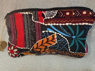 Pochette etnica vintage Handmade Lino