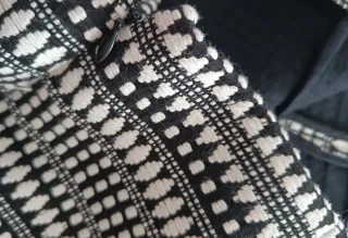 Falda Zara Talla L Estampado Geométrico