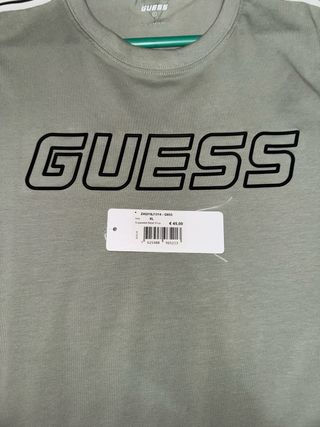 Camiseta Guess Verde Talla XL
