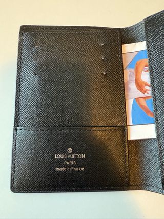 Funda Pasaporte Louis Vuitton Damier Graphite