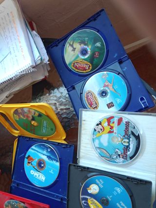 12 DVDs Dibujos Animados