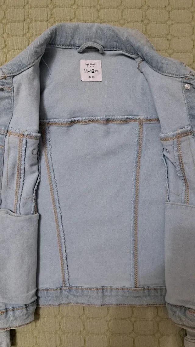 Chaqueta vaquera niña talla 10-11