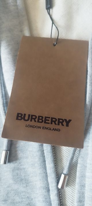 Sudadera Burberry Gris Nueva