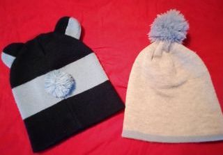 2 berretti lana bimbo 2/3 anni