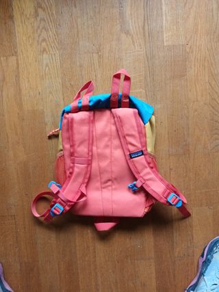 Mochila Patagonia Infantil Naranja y Verde