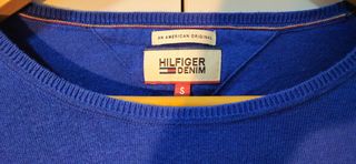 Jersey Tommy Hilfiger Azul y Negro Talla M