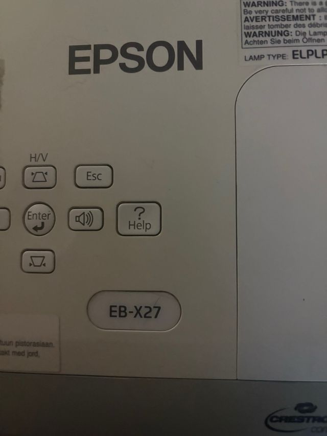 Proyector Epson EB-X27 Blanco