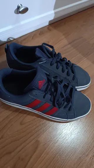 Zapatillas Adidas Azul/Rojo Talla 40.5