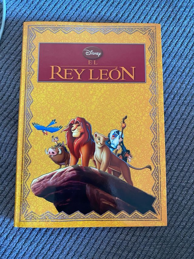 El Rey León Disney Libro Infantil Español
