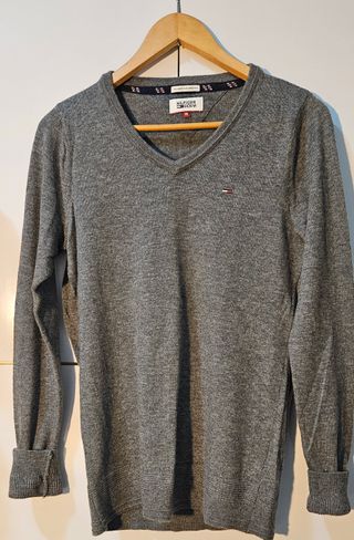 Jersey Tommy Hilfiger Gris Talla M