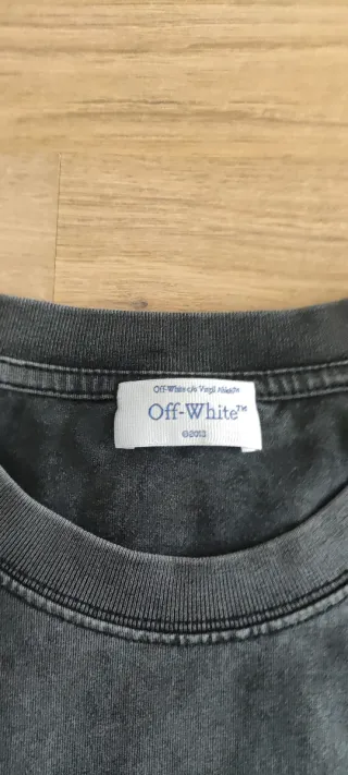 Camiseta Off-White 2013 Gris