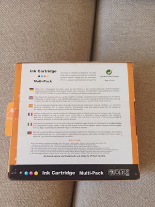 Cartuchos Tinta Brother LC1100 BK C M Y