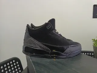 Jordan 3 Black Cat Talla 46