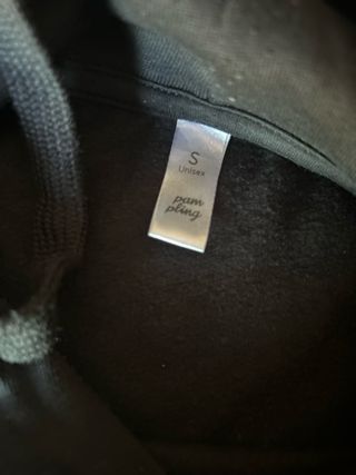 Sudadera Negra Talla S 176cm o 15/16 años