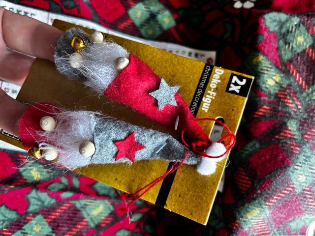 Decorazioni Natalizie Gnomi (2pz)