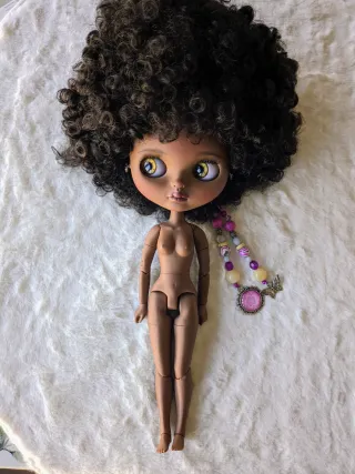 Muñeca Blythe Customizada Afro