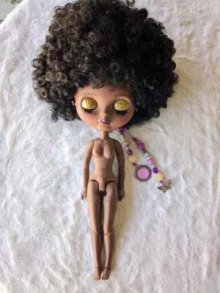 Muñeca Blythe Customizada Afro