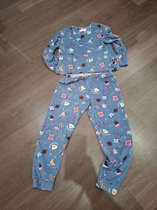 Pijama infantil divertido comida