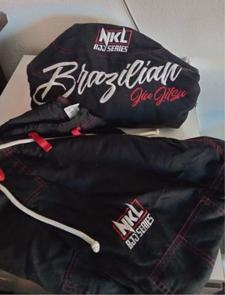 Kimono Jiu Jitsu NKL Talla L Negro