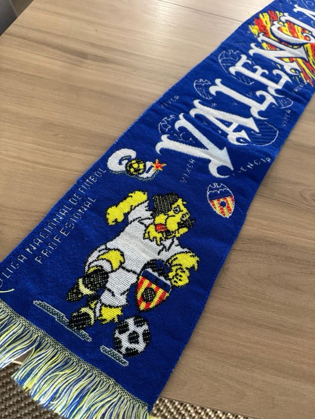 Bufanda Valencia CF históricas