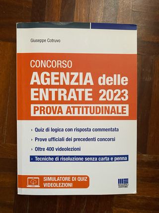 Concorso Agenzia delle Entrate 2023: Prova atti...