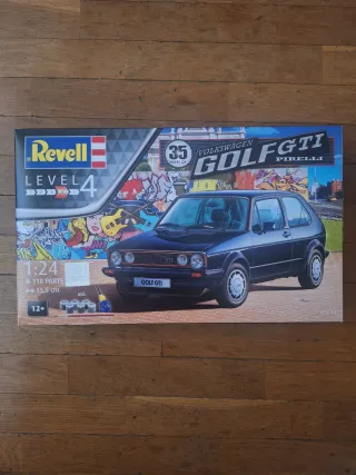 Maqueta Revell Volkswagen Golf GTI 1:24
