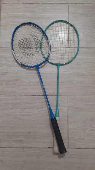 2 Raquetas de Bádminton