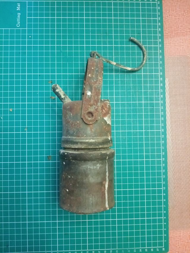 Lampada frontale RENFE in carburo