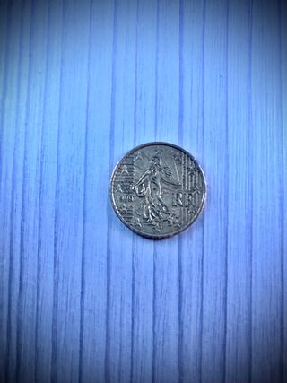 Moneda 50 Céntimos Euro de la República Francesa