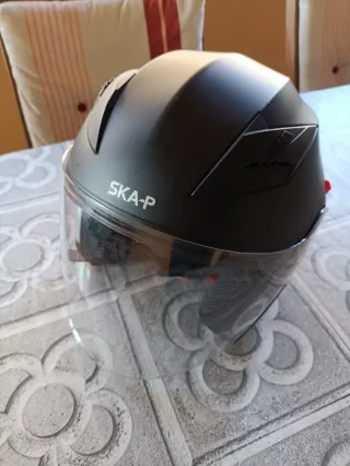 Casco Jet SKA-P Negro Talla XL