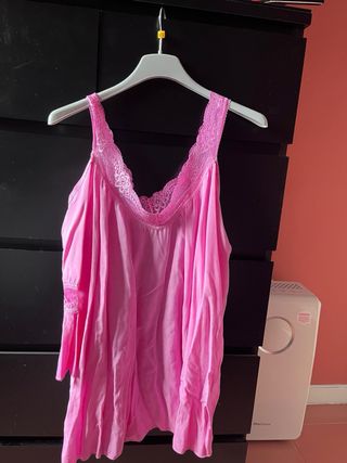 Blusa Lencera Blanca Talla Única 4€ cada una