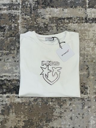Felpa Pinko Up taglia M bianca