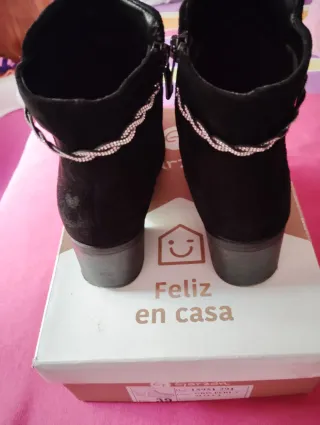 Botines negros