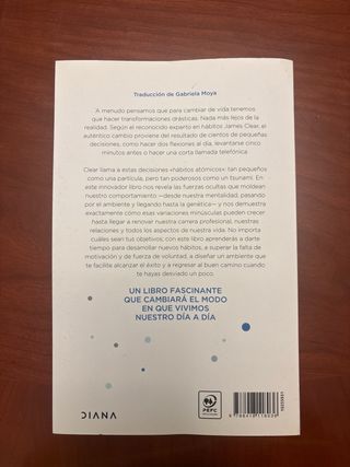 Hábitos atómicos: Cambios pequeños, resultados ...