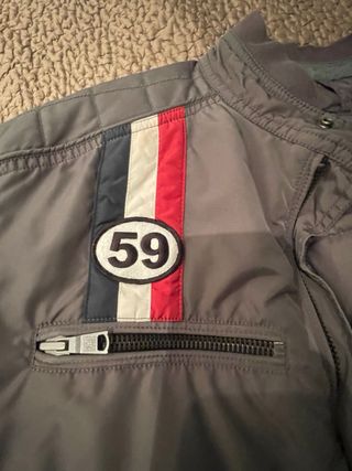 Chaqueta Hackett Aston Martin Racing Gris