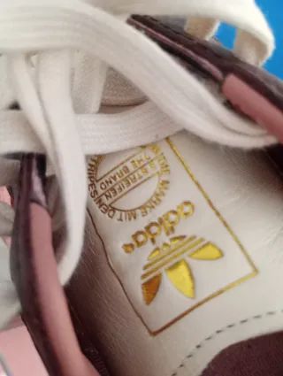 Adidas Samba Marrones y Rosas Talla 36.5