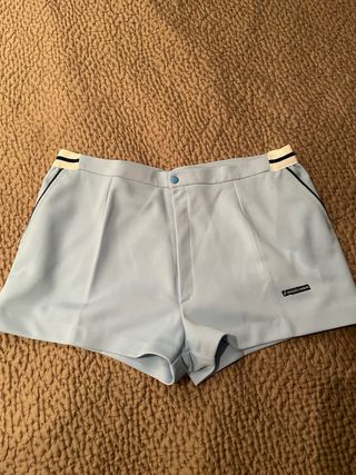 Shorts de tenis vintage Jacques Pascal azul