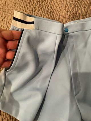 Shorts de tenis vintage Jacques Pascal azul