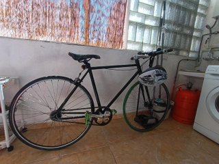 Bicicleta Fixie Negra