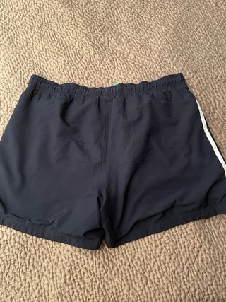Pantalones cortos Adidas negros y azules