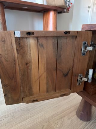 Tavolo laterale in legno massello Maison du Monde